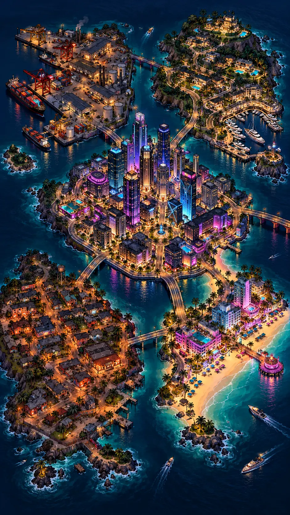Map of Degen City